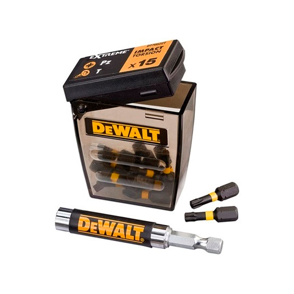 Juego 16 piezas para Atornillar Ref. DT70522T-QZ