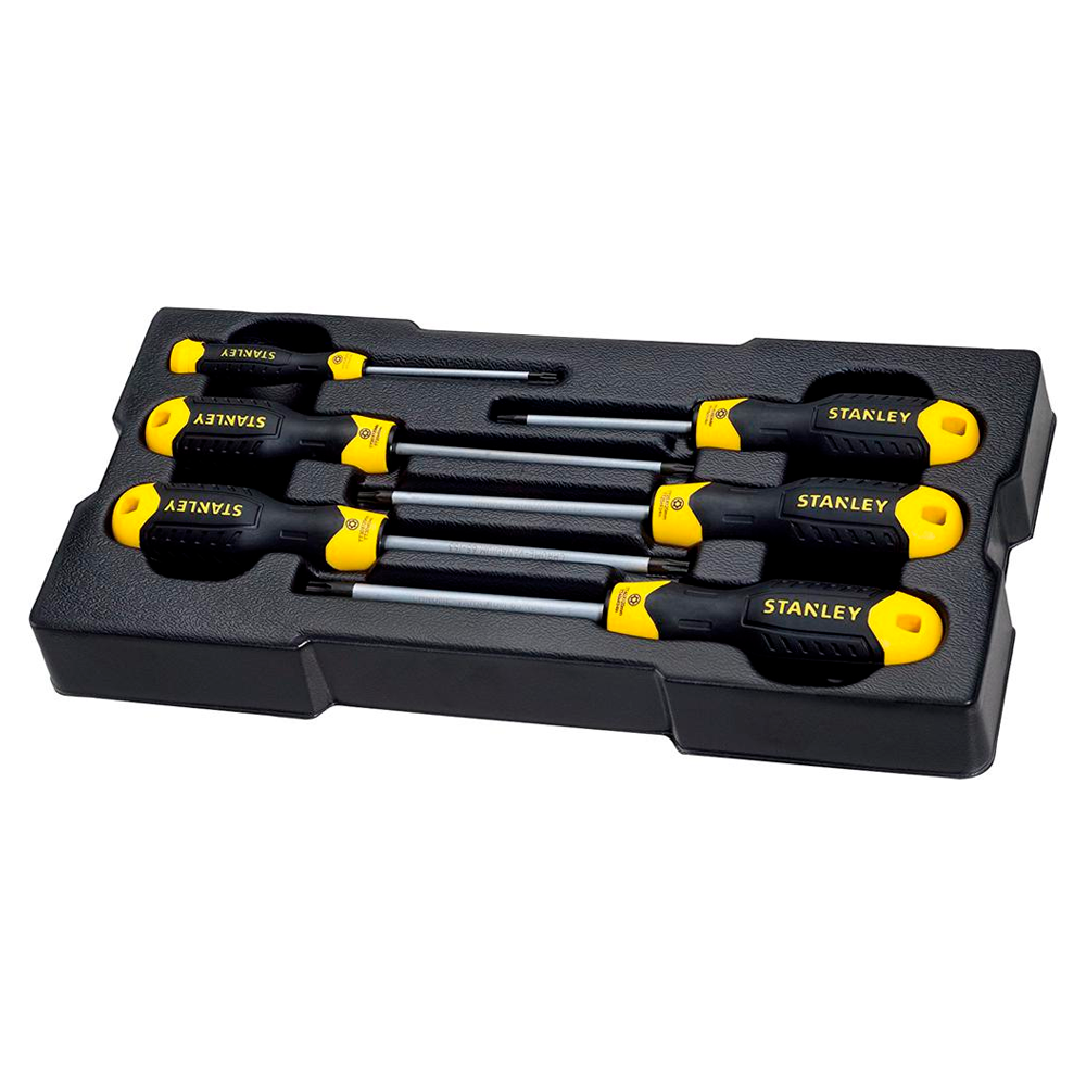 Juego 6 Destornilladores Cushiongrip Torx  Ref: STMT1-74182