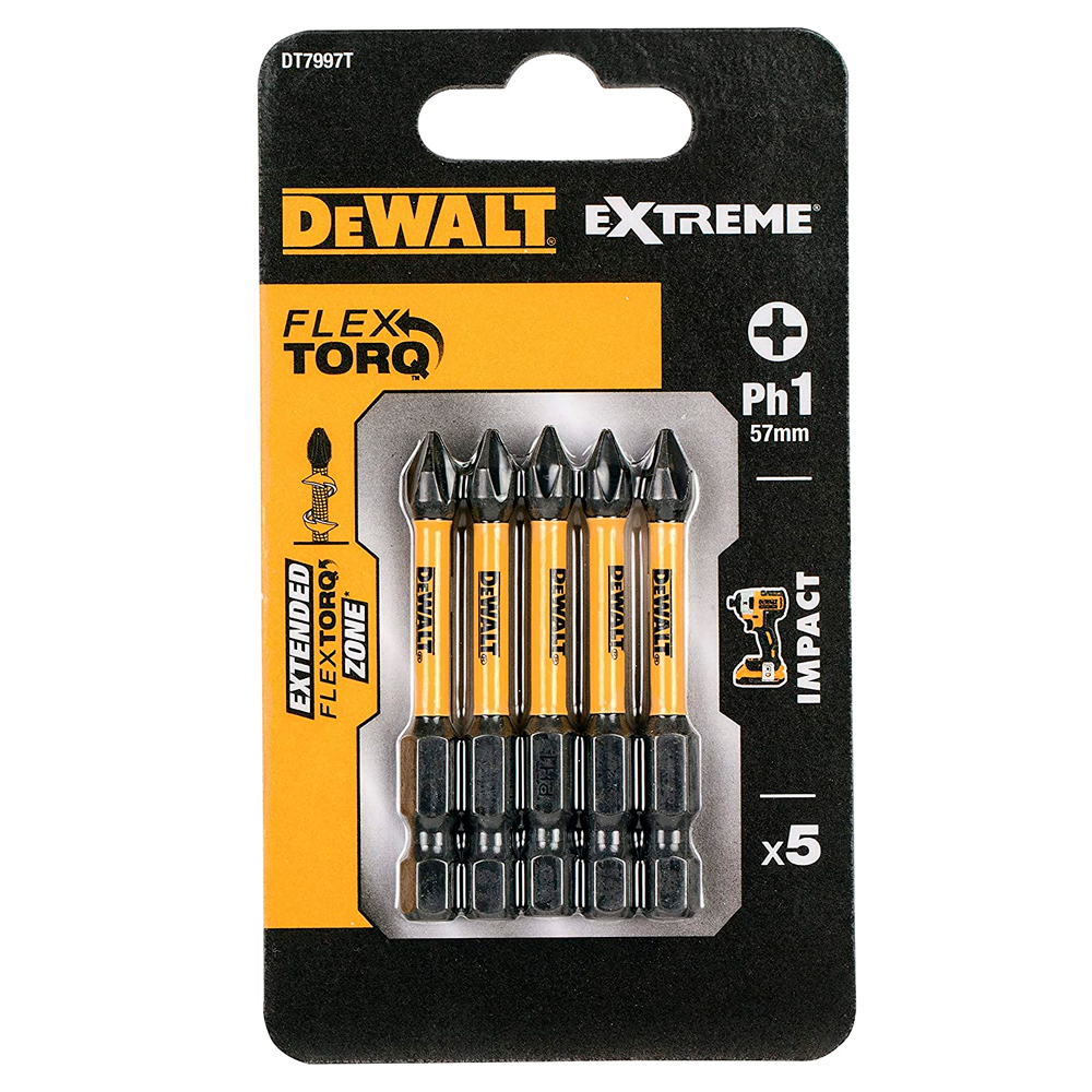 Punta Torsión de Impacto PH 1 (+) 50 mm Ref. DT7997T-QZ