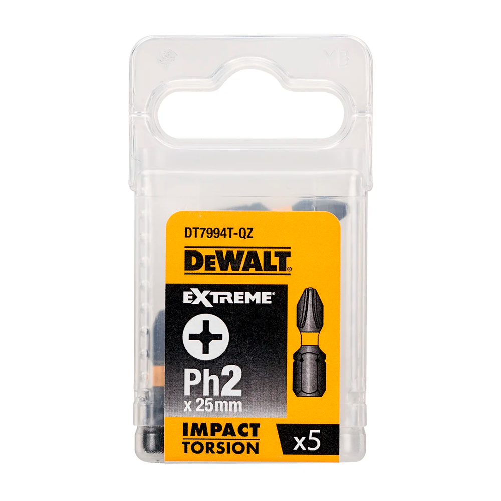 Punta torsión PH 2 (+) 25 mm Ref. DT7994T-QZ