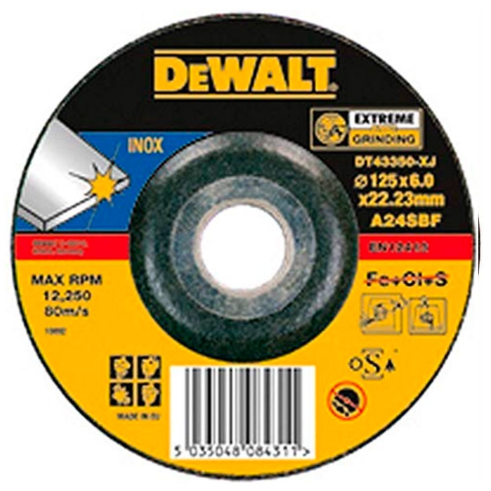 Disco Corte Acero Xtreme 115 mm  Ref: DT43240-XJ