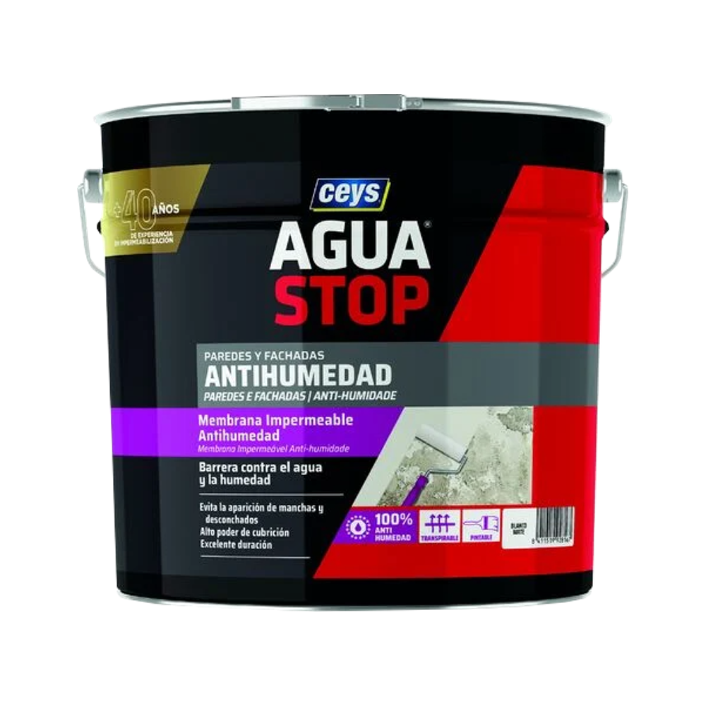 AguaStop Antihumedad Blanco 4 Kg Ref. 902816