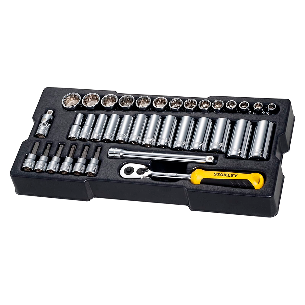 Juego 36 Piezas Carraca 3/8"  Ref: STMT1-74174