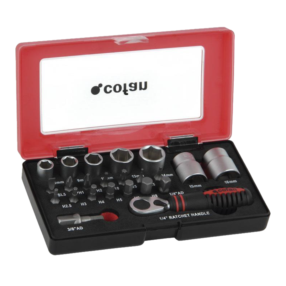 Set Mini Carraca-Vasos y Puntas Ref. 14009020