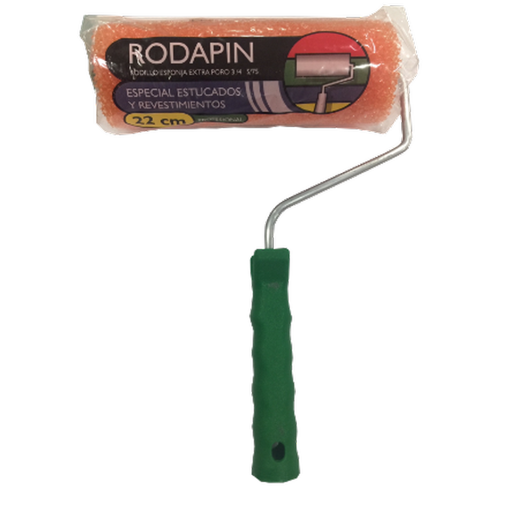 Rodillo esponja extra poro 3 D/75 22 cm Ref. 15422