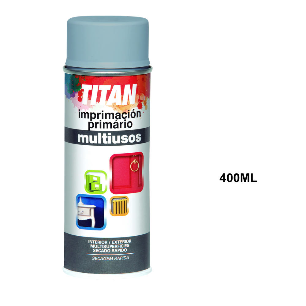 Titan Spray Imprimación Antioxidante Multiusos S.63 400 ml