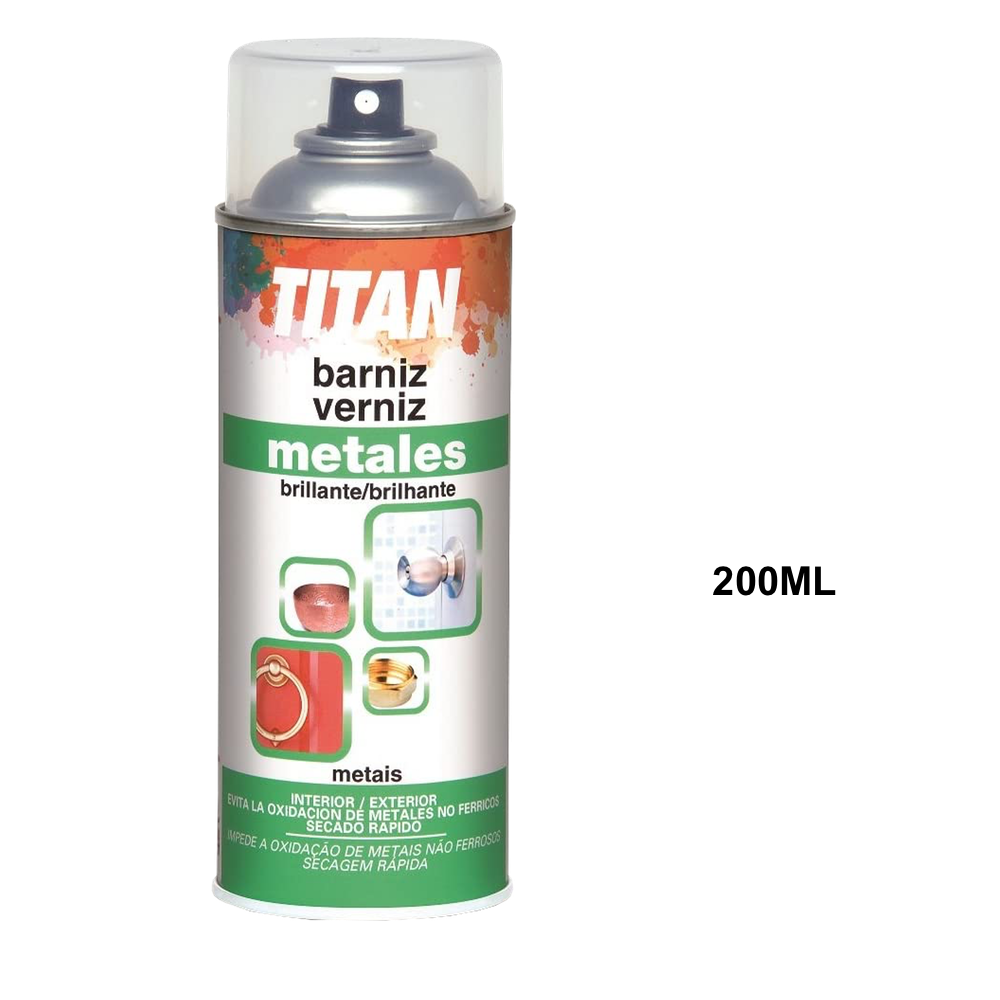 Titan Spray Barniz Metales S.40 200ml