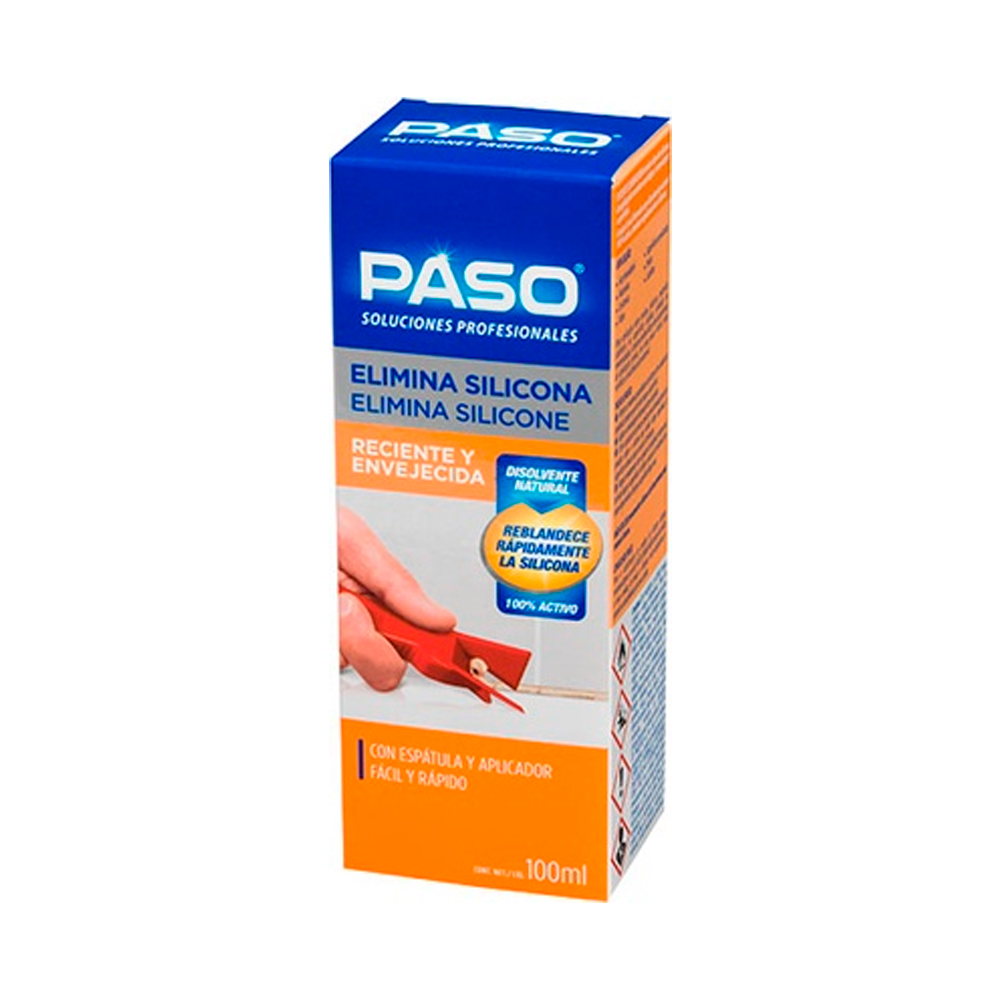 Paso Elimina Silicona 100ml Ref. 703115