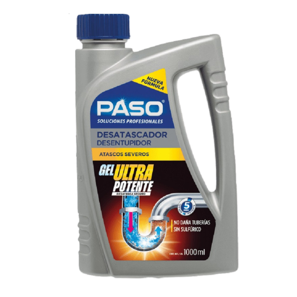Paso Desatascador Gel 1 Litro Ref. 705011