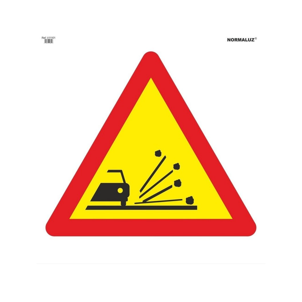 Señal Bolsa Textil Gravilla Suelta  Ref: V11101