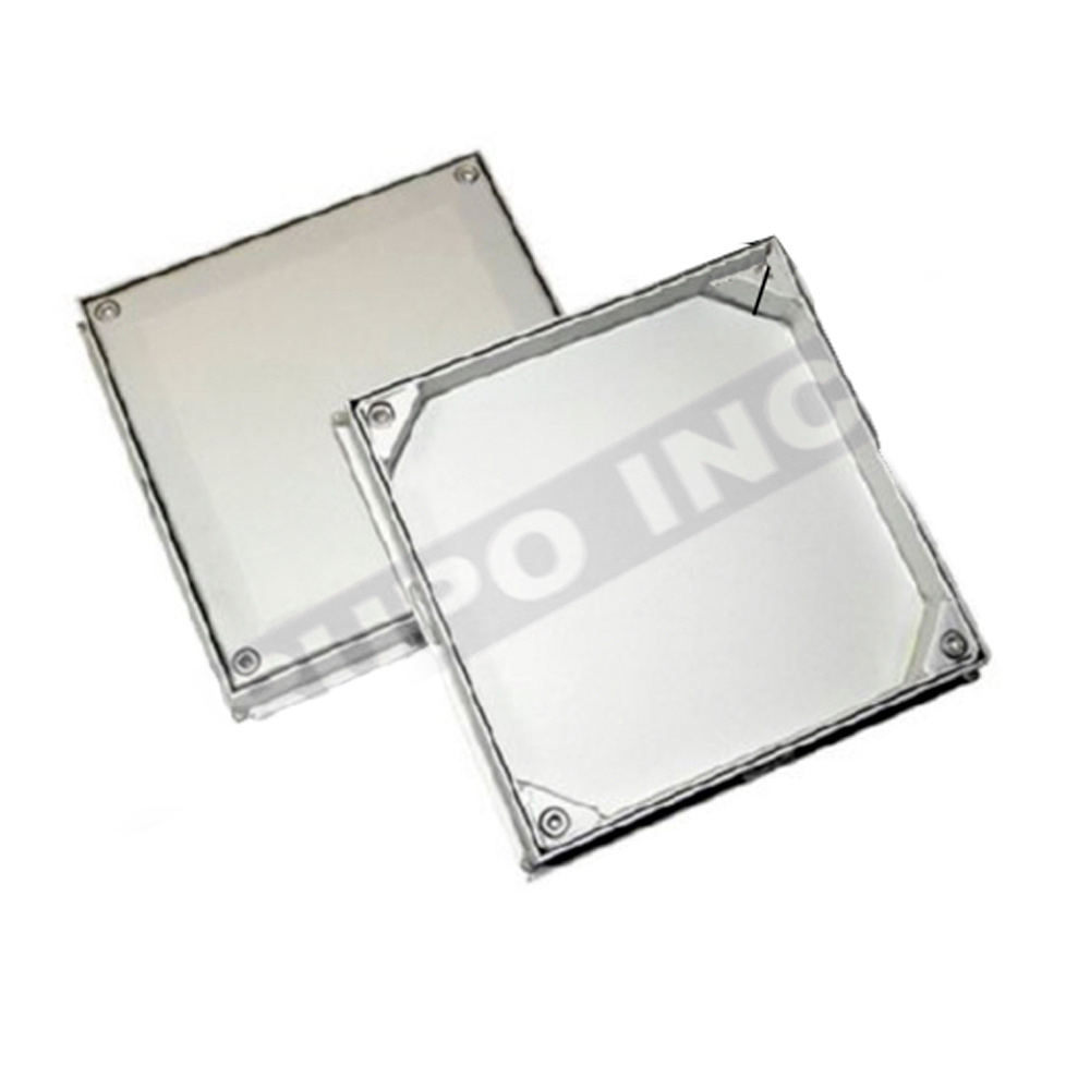 Tapa Embaldosar Reversible Hermética Acero Galvanizado 700 x 700 x 50 mm