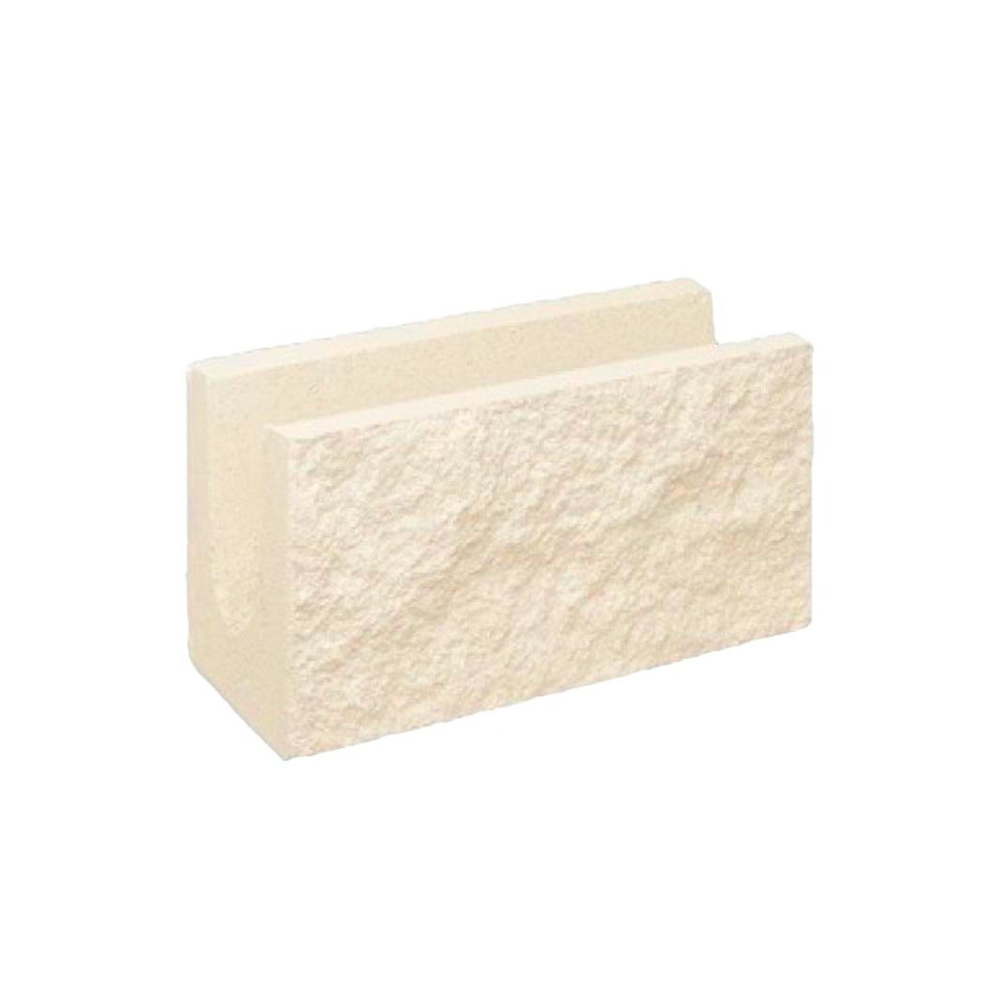 Dintel para Bloque Crema Rugoso