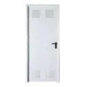 Puerta lacada Blanca Rejilla Izq Marco C-40