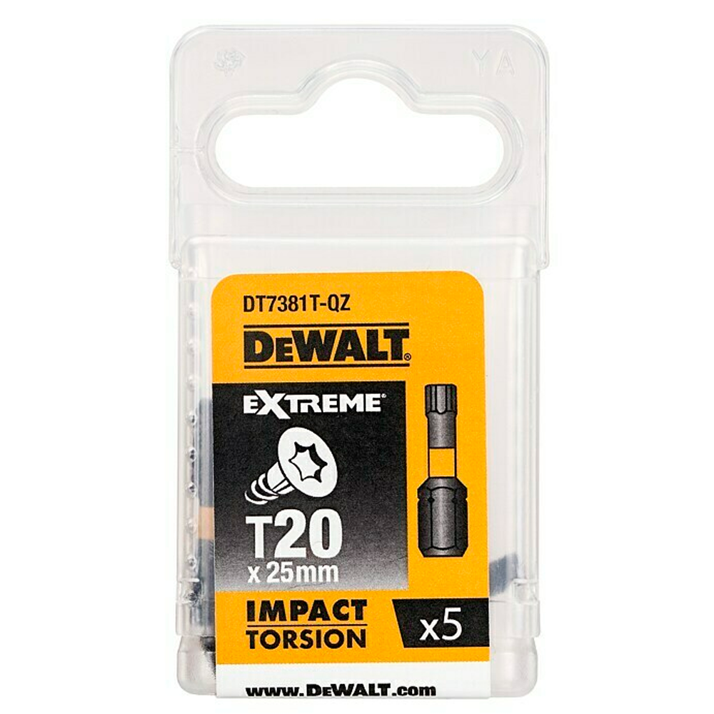 Punta Torsión de Impacto Torx 20 (✡)