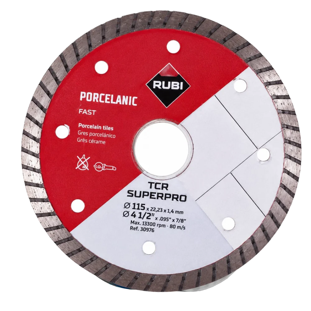 Disco de Corte para Porcelánico Turbo TCR Super Pro