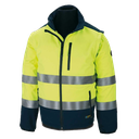 Cazadora Tipo Soft-Shell Amarilla/Azul  Ref: 288-CSFY/A