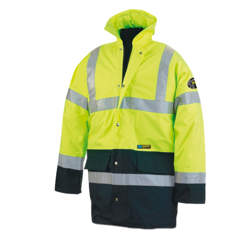 Parka alta visibilidad amarillo/azul marino Ref. 288PFMIXYFA