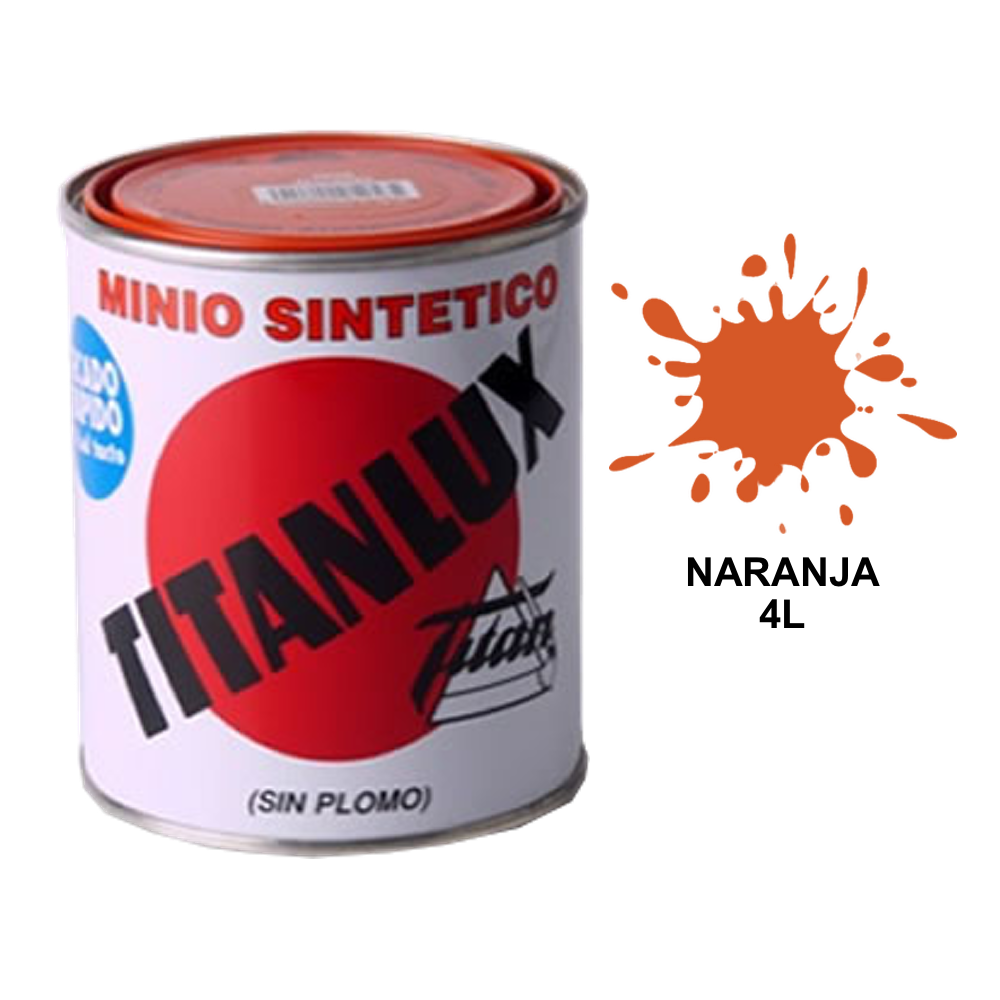 Titanlux Minio Antioxidante Sintético Naranja 062
