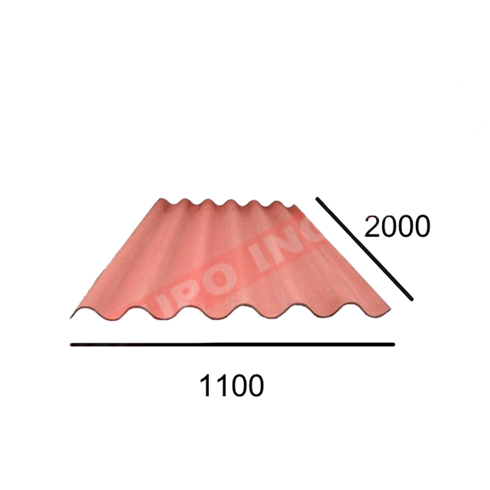 Placa Fibrocemento Rústica Arcilla 