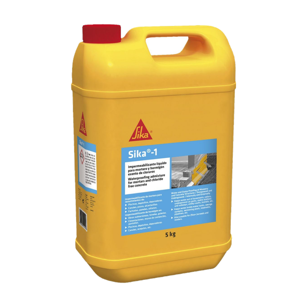 Sika 1 Impermeabilizante Líquido para Mortero y Hormigón