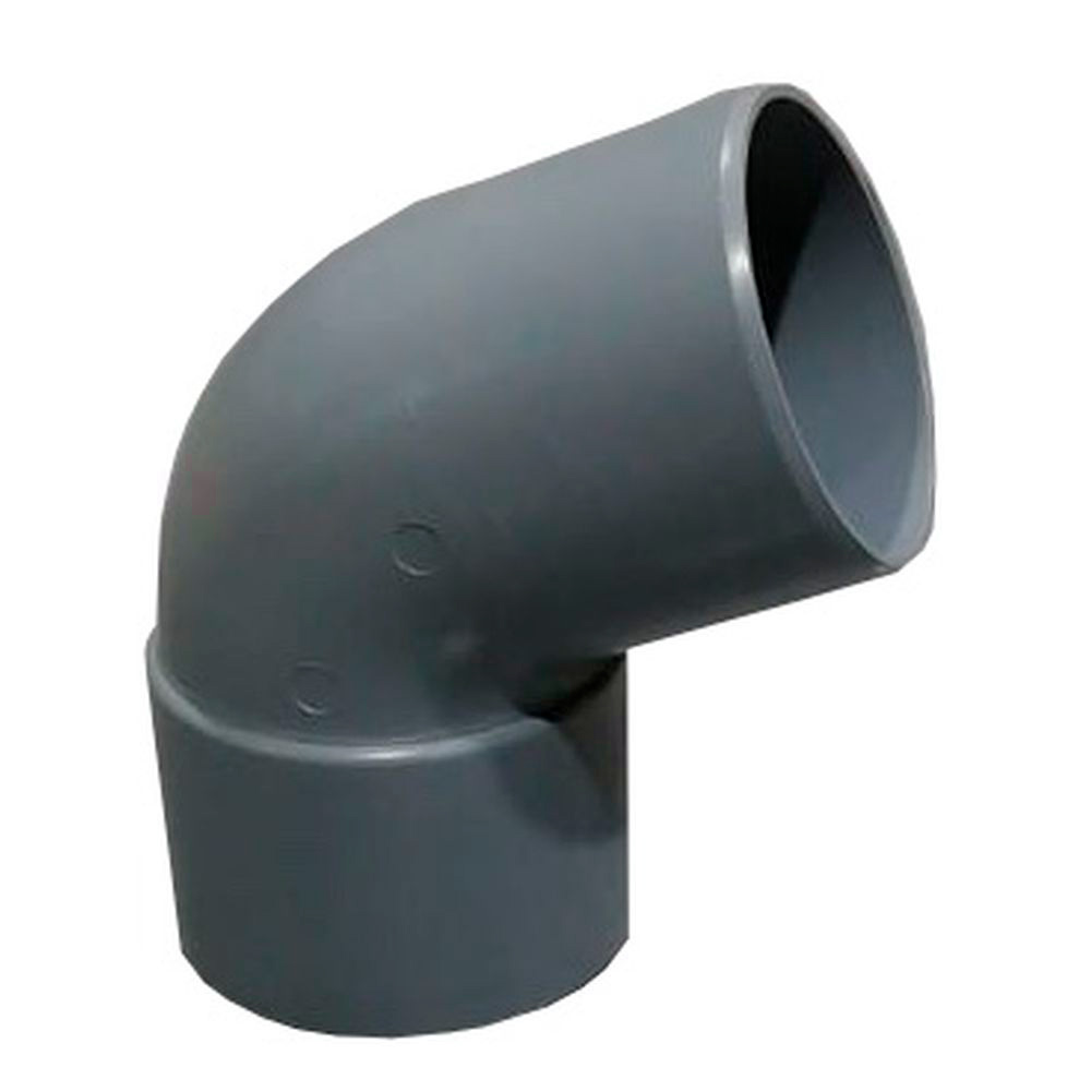 Codo PVC macho-hembra 67 º