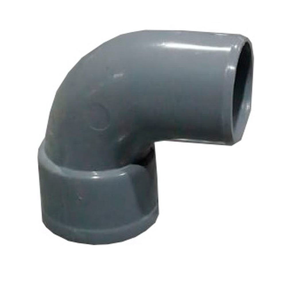 Codo PVC macho-hembra 87 º