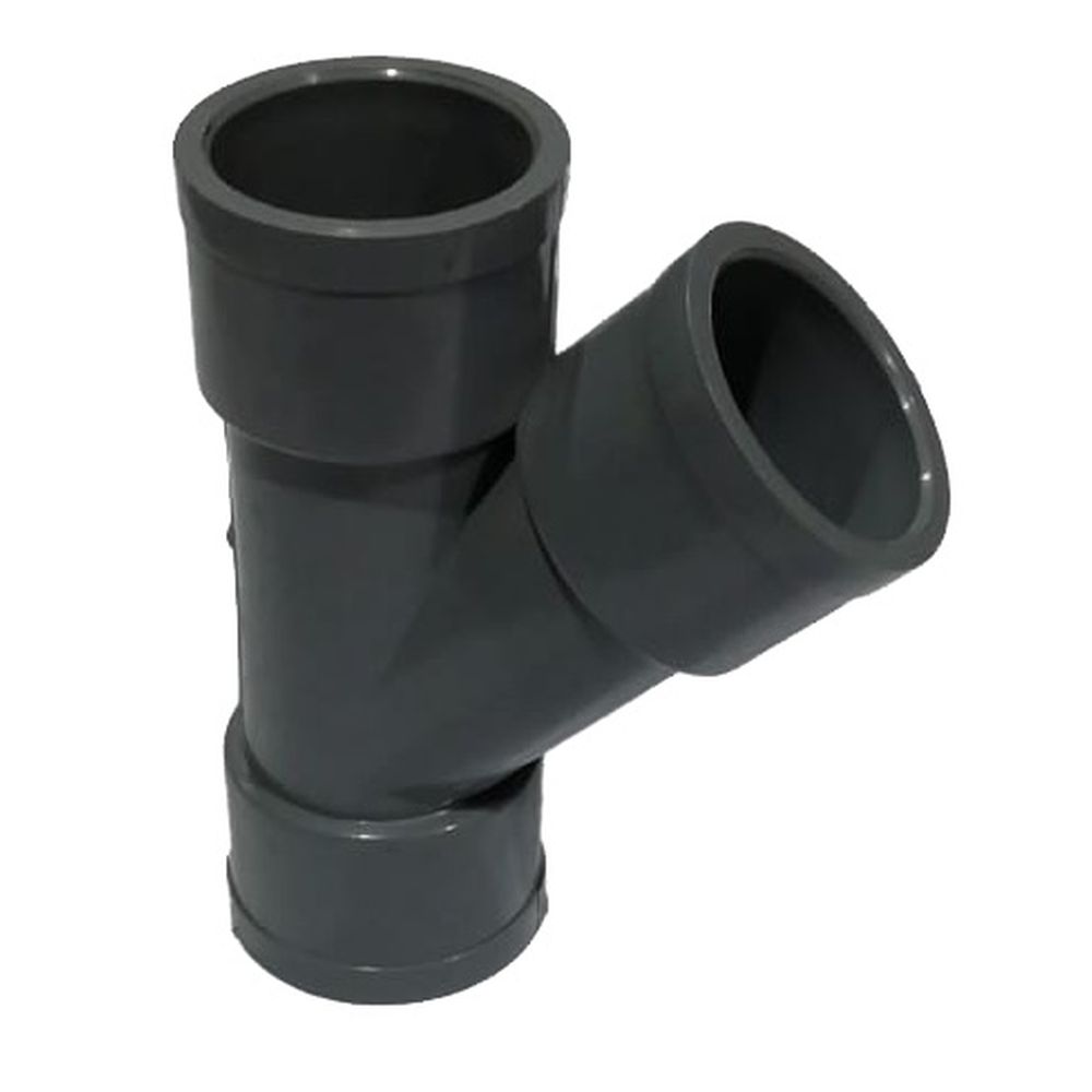 Injerto PVC Macho-Hembra  45 º