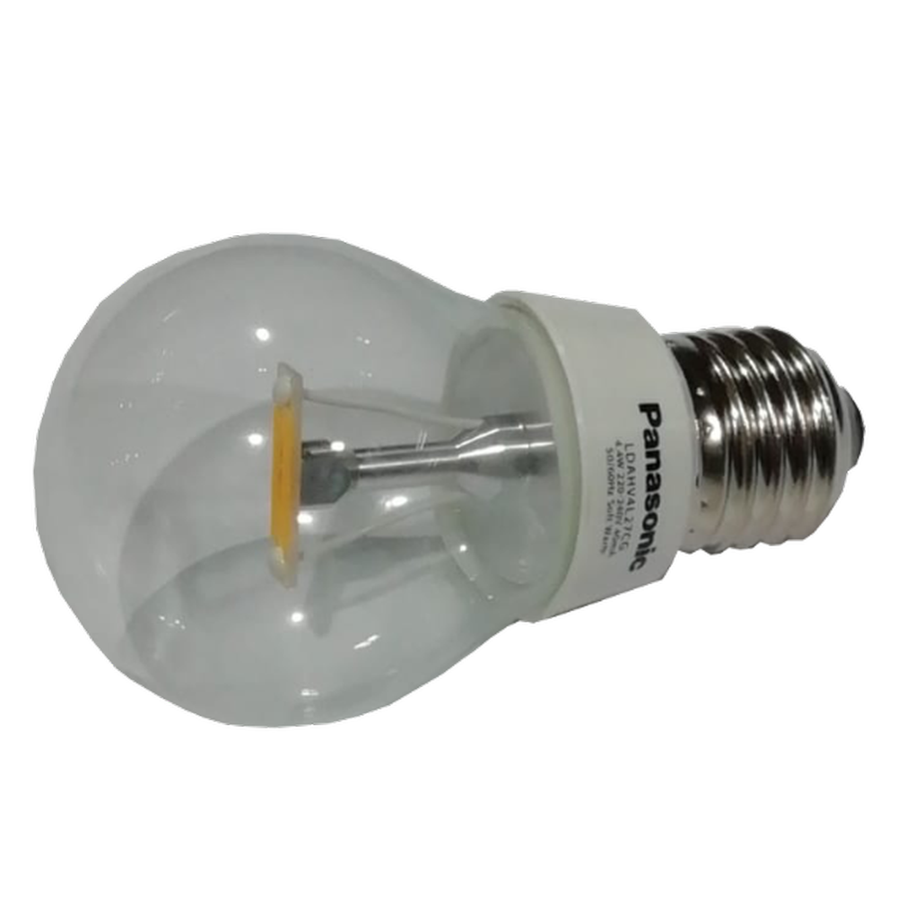 Lampara Led E27 Clear 4,4W=20W-210 Lúmenes-2700K Ref: LDAHV4L27CG