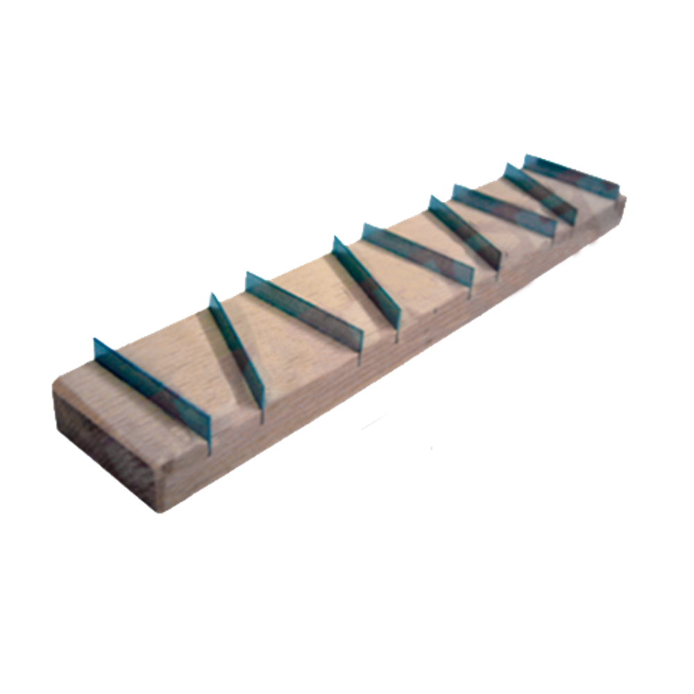 Carril Nº 34 Dentado 275x50x17 mm Ref.SZ-01334