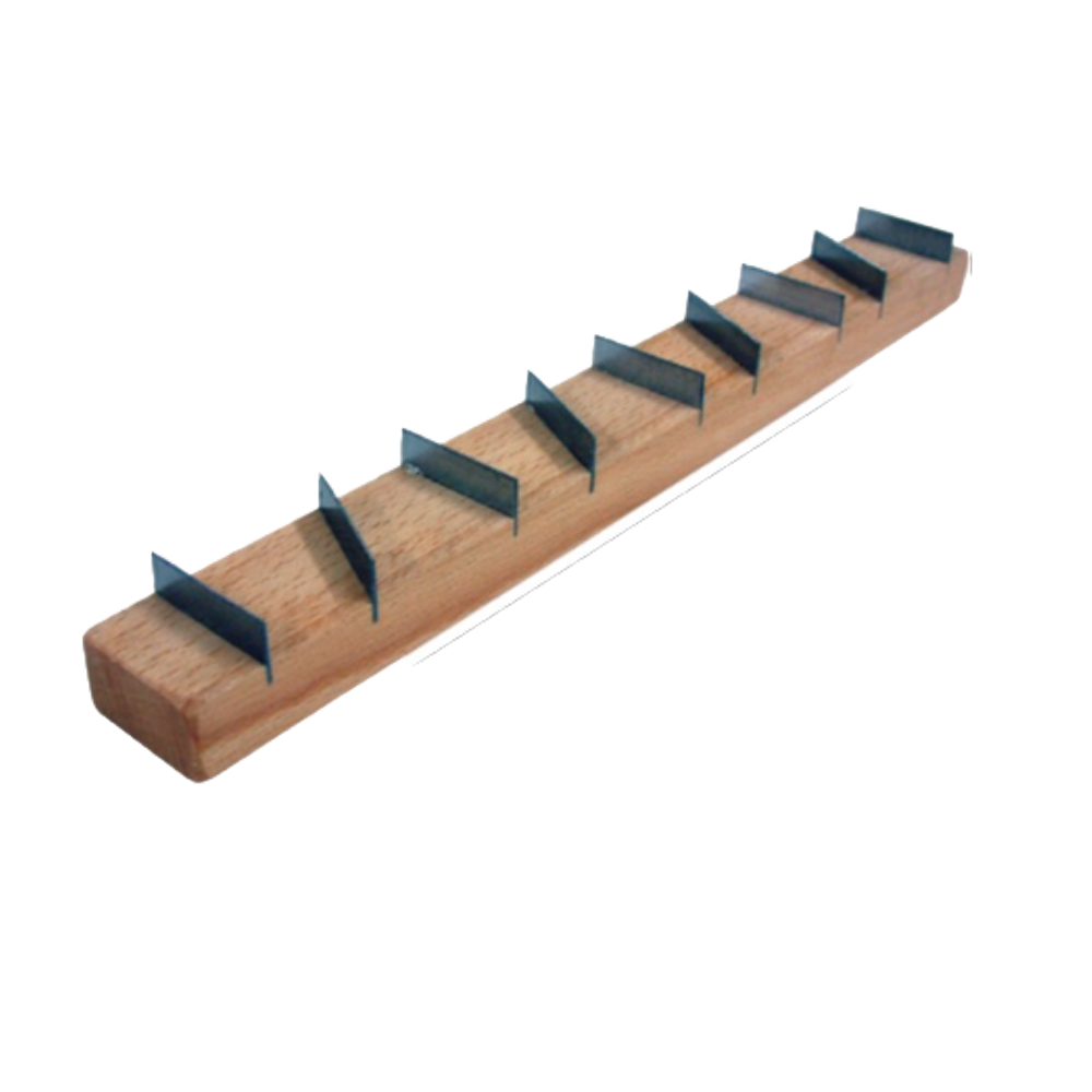 Carril Nº 38 Liso 275x30x17 mm Ref.SZ-01338