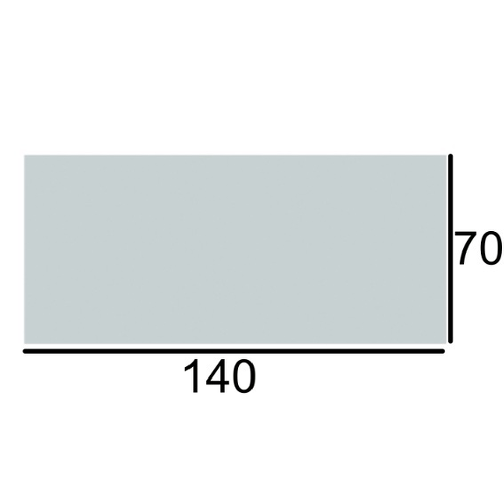 Cuchilla Inox 140x70 mm Ref.SZ-01285