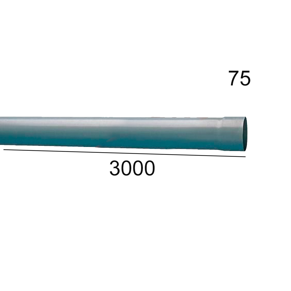 Tubo PVC 3 mt