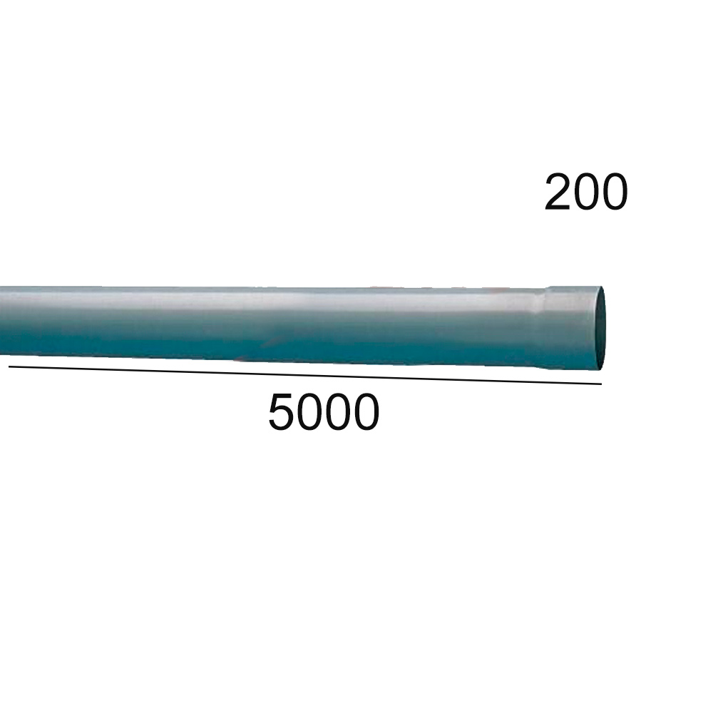 Tubo PVC Albañal 5 mt