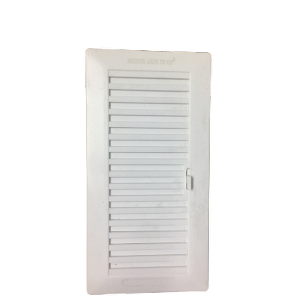 Rejilla de Plástico Vertical + Persiana 130 x 260 mm