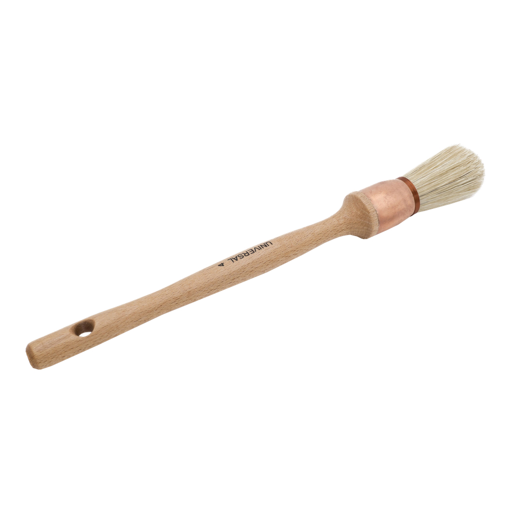 Pincel Forma Oliva Punta Roja