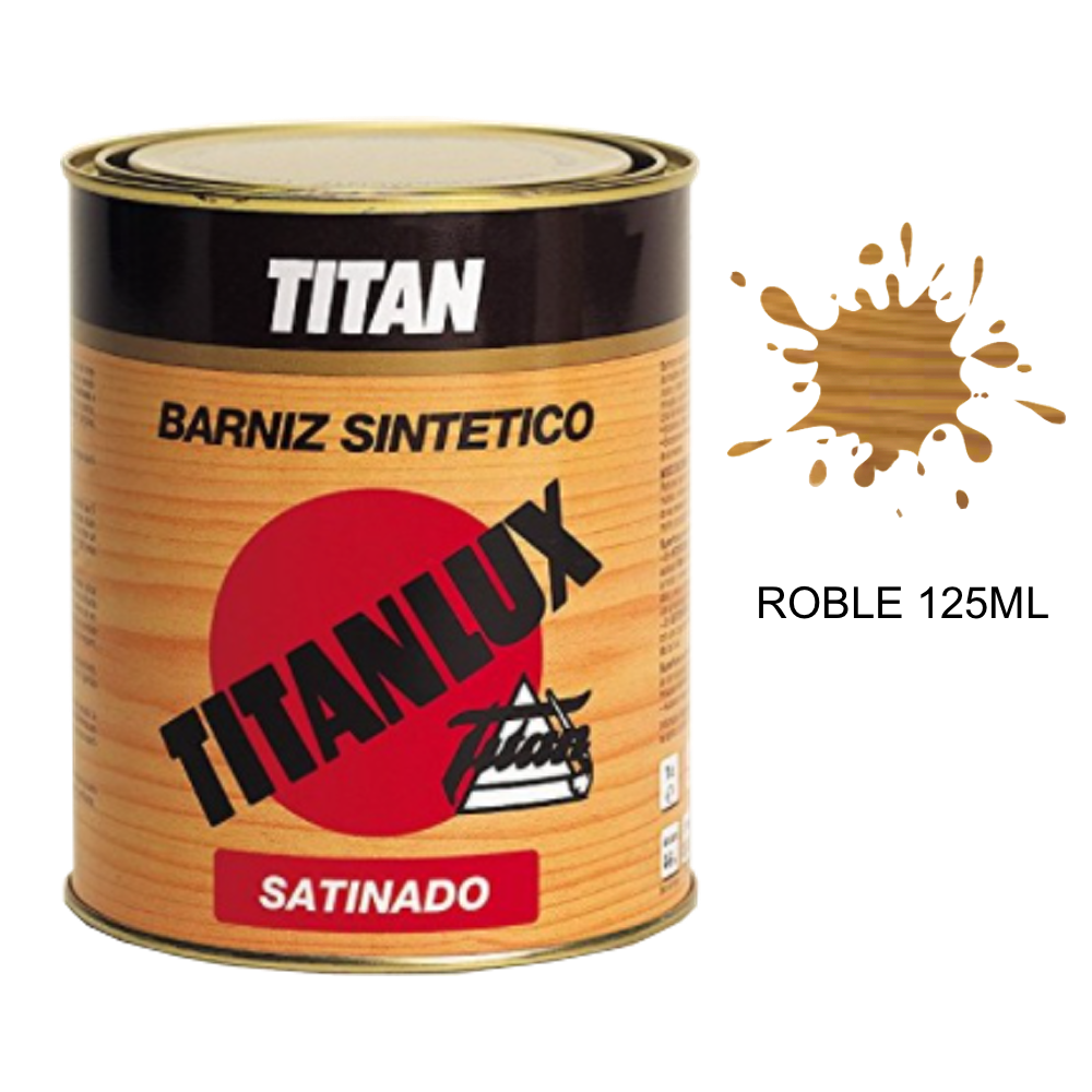 Titán Barniz Sintético Satinado 03R 125 ml
