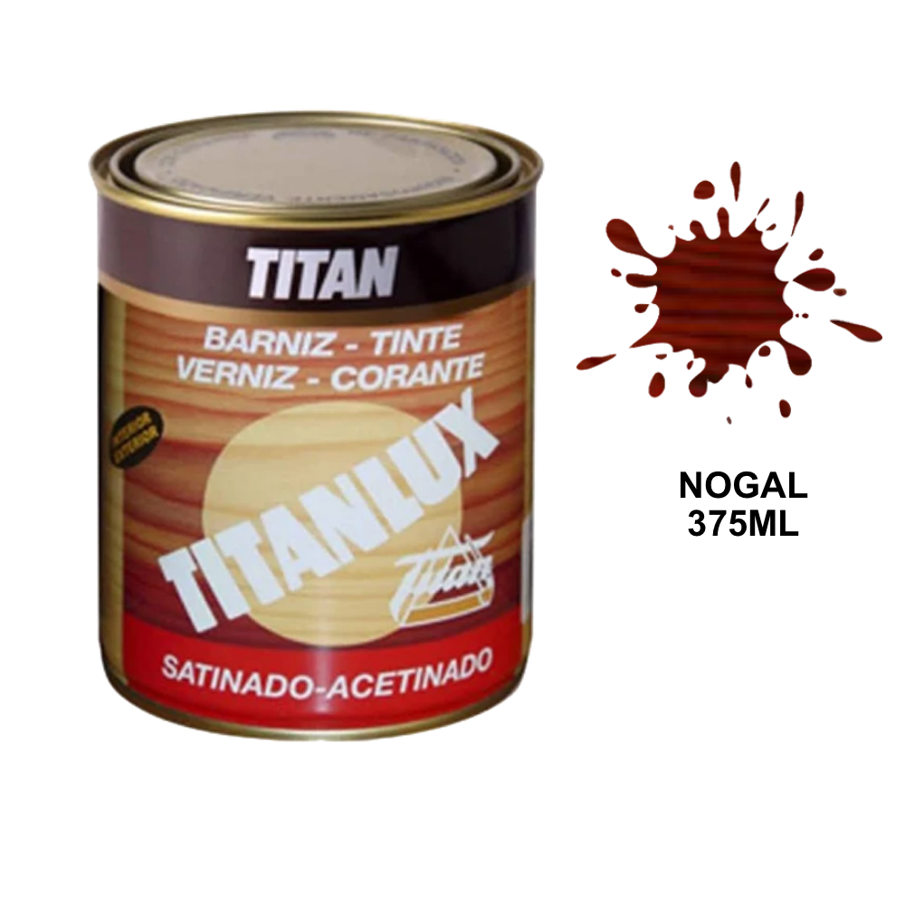 Titanlux Barniz Tinte Sintético Satinado 03R 375 ml