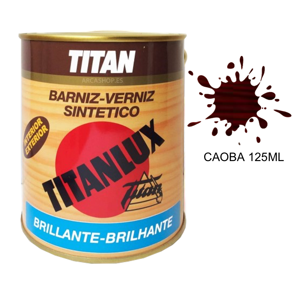 Titán Barniz Sintético Brillante 037 125 ml