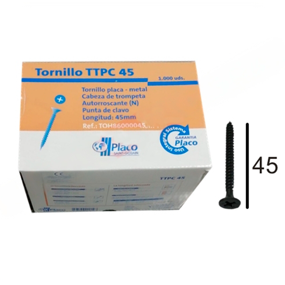 Caja Tornillo TTPC45 (1000uds)