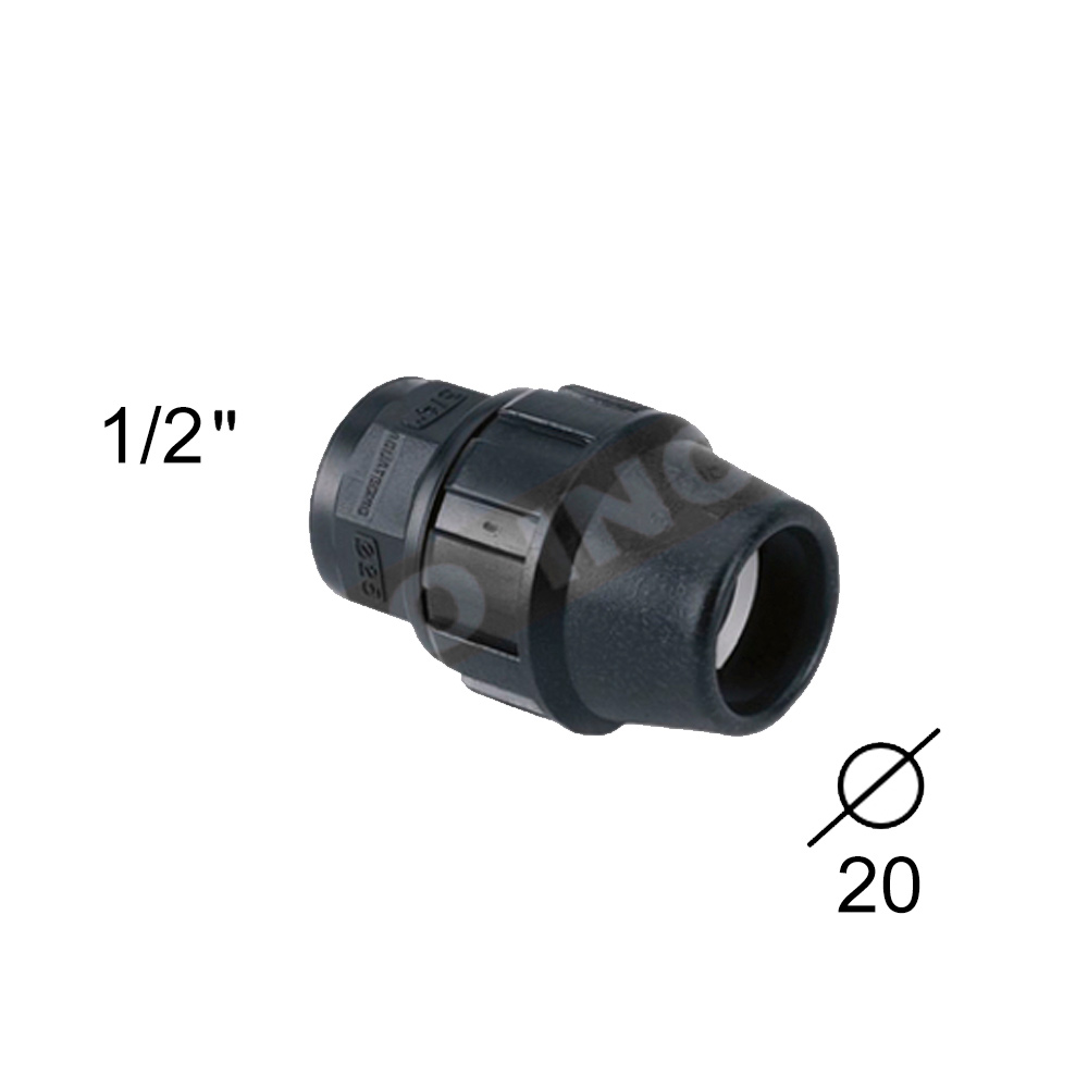 Enlace Rosca Hembra Polietileno