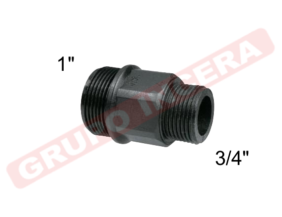 Machón reducido 3/4"-1/2" Ref: MR-43-P