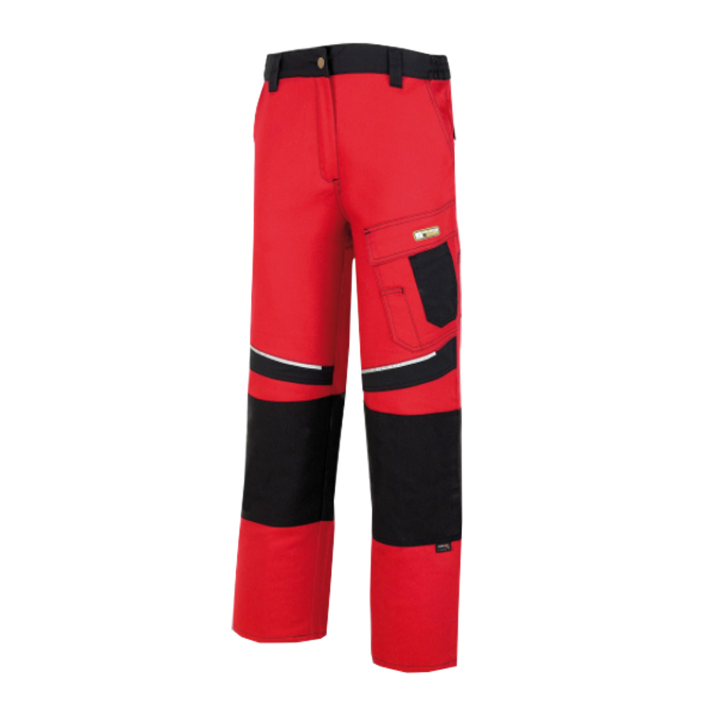 Pantalón  Canvas Rojo/ Negro 