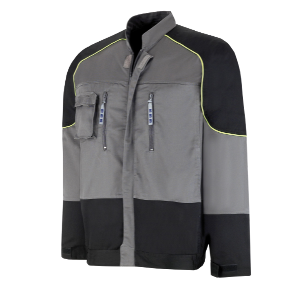 Chaqueta Tergal Gris Oscuro/Negro Ref. 588CTGNE