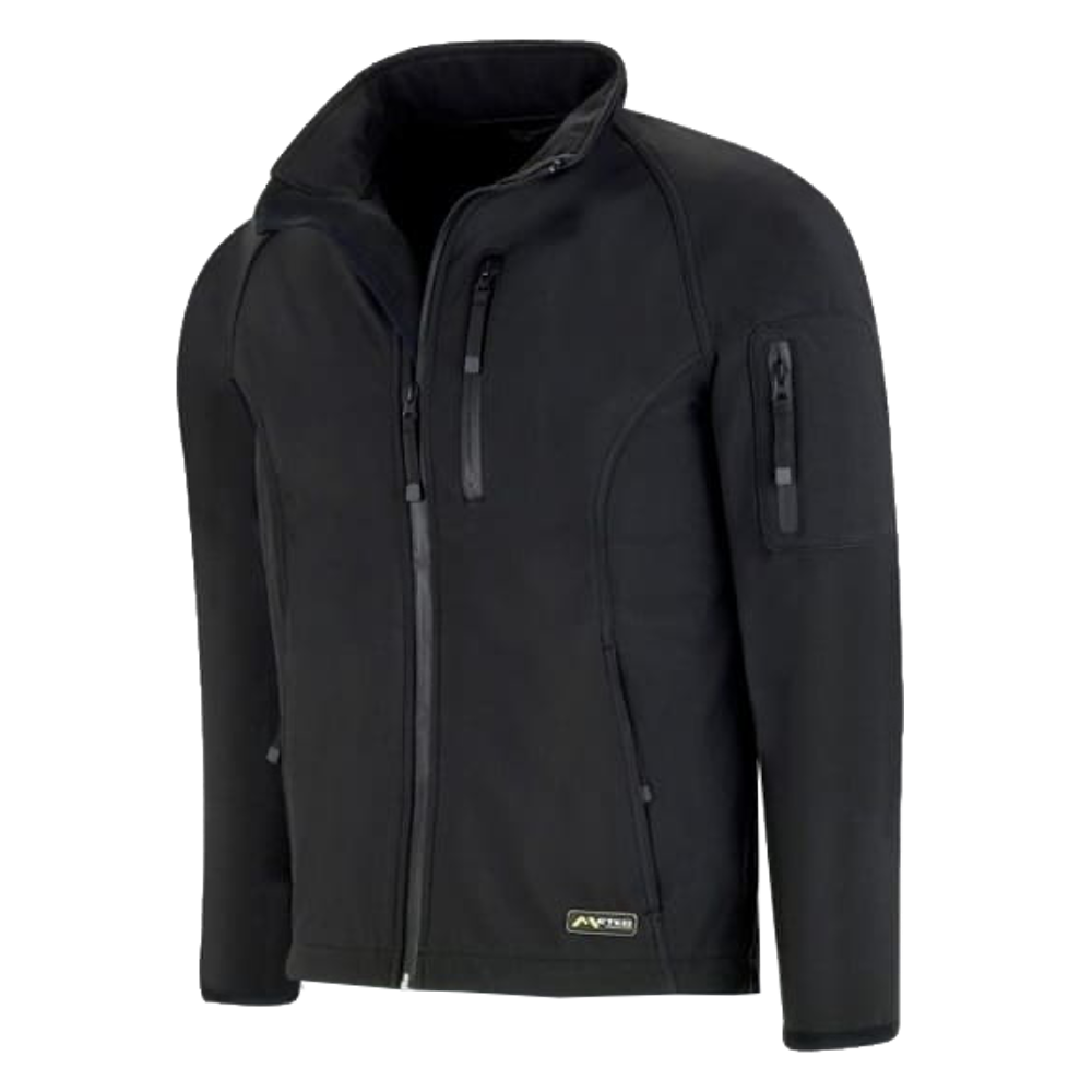 Cazadora Tipo Solft- Shell Negra Ref. 288-CSN