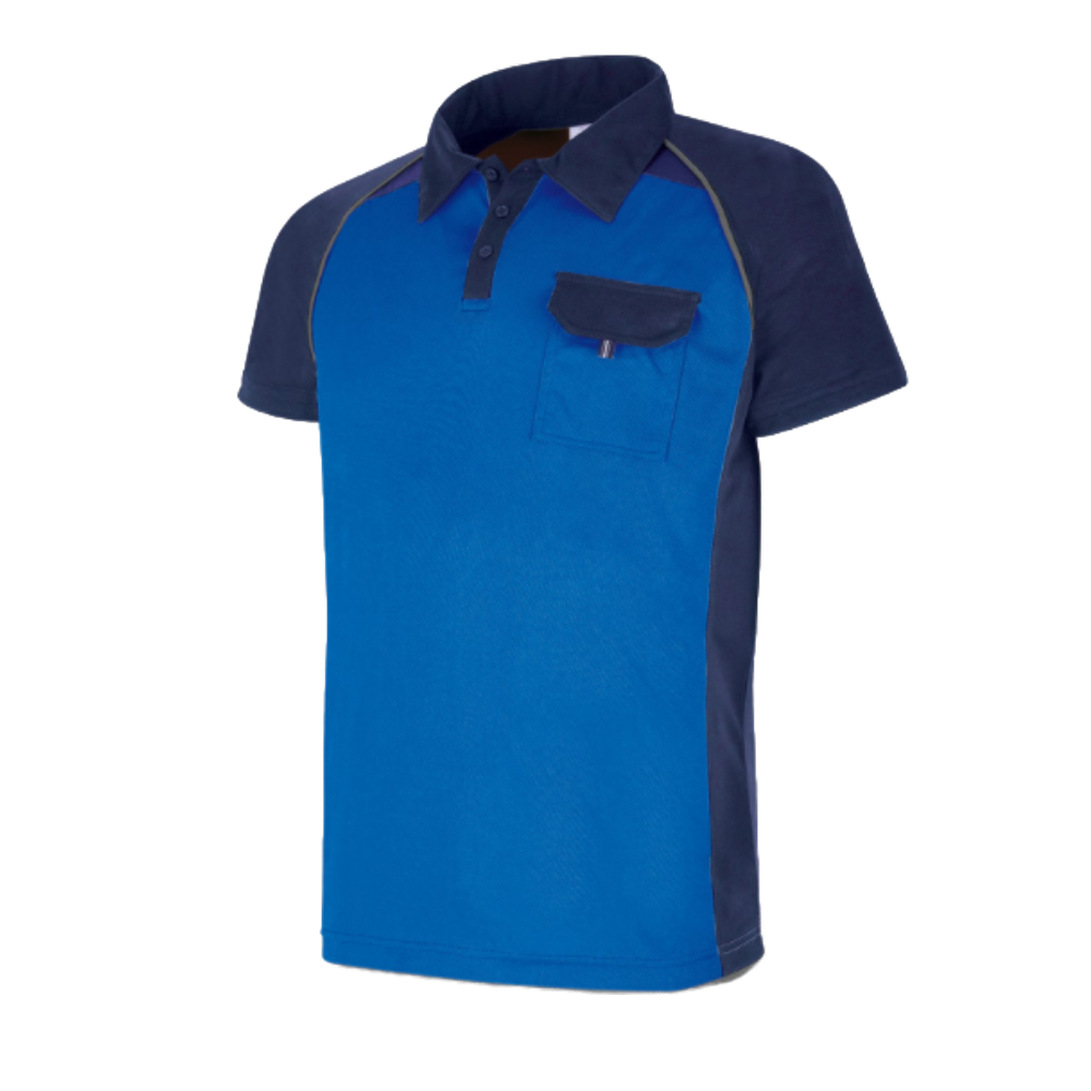 Polo Manga Corta Azul Marino / Azulina Ref. 1288PTMCAAZ
