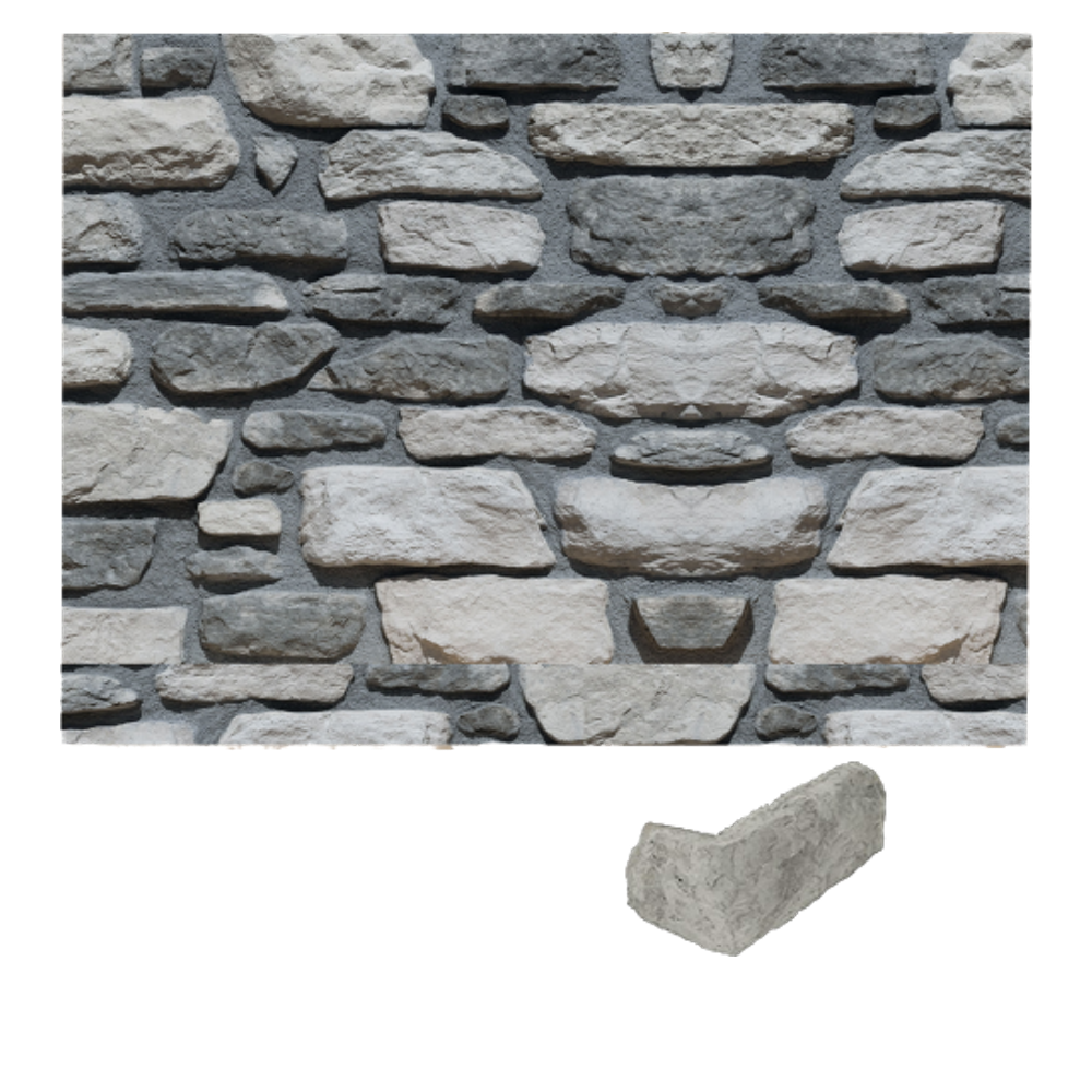 Caja Esquina Berna Ceniza Multiformato (+/- 1 ml)