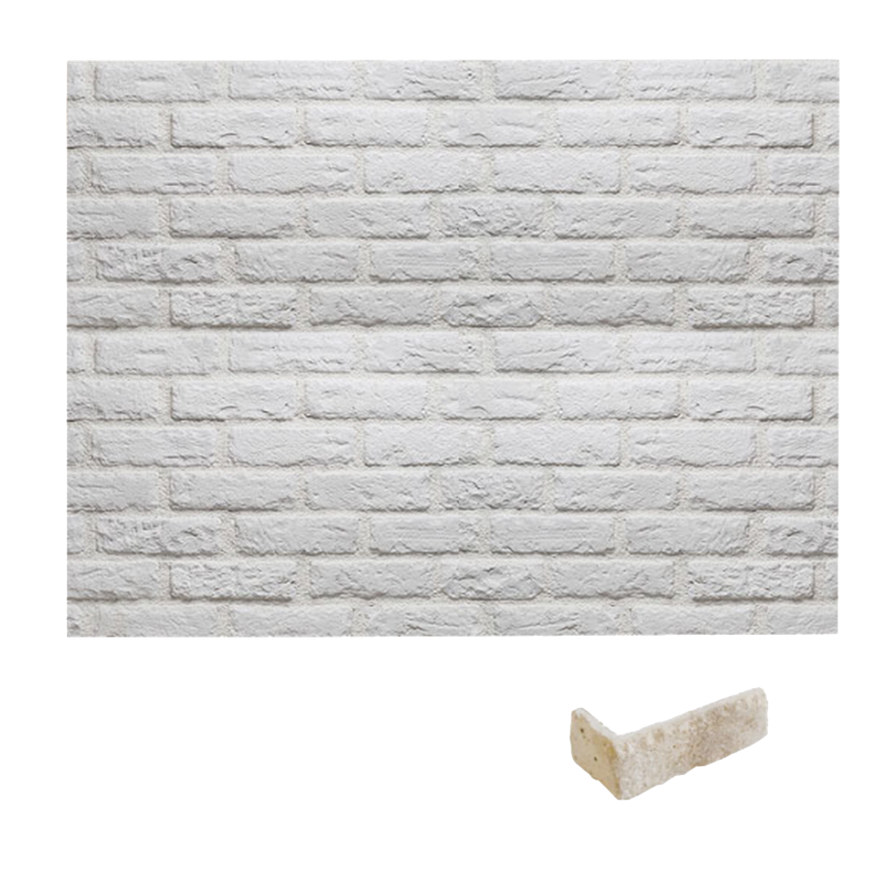 Caja Esquina Saliente London Blanco 2x6,5x10,5x21 (+/- 1 ml)
