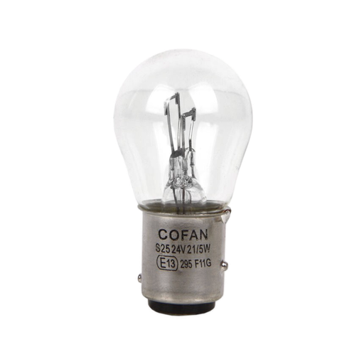 [COFAN-1365] Lámpara de 2 polos P21/5W (BA15d) 24 V Ref. 03502420