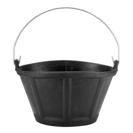 [BELLO-205] Cubo de Caucho Italiano 10 Litros Ref. BKC10BM