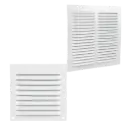 Rejilla de Ventilación Aluminio Blanco